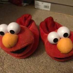 Elmo slippers toddler 7/8